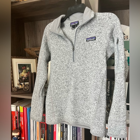 Patagonia Quarter Zip, light grey- XS - Picture 3 of 8